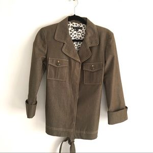 Vesti Boxy Belted Shirt/Jacket
